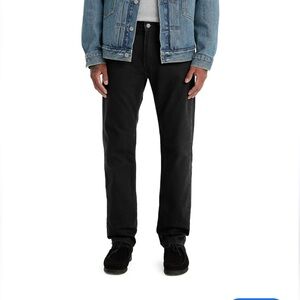 Levi’s 505 Black Mens Regular Fit Jeans Size 34 Cotton